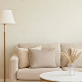 Z64825 Embossed Ivory beige cream wallpaper textured faux concrete plaster wallcovering
