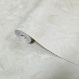 Z64825 Embossed Ivory beige cream wallpaper textured faux concrete plaster wallcovering
