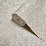 Z64833 Taupe tan beige gold wallpaper heavy textured faux fish scale concrete plaster