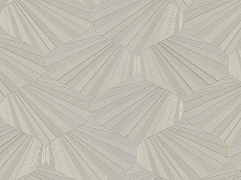Z64846 Geometric wallpaper Contemporary beige gray gold metallic lines textured 3D