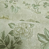 Z66801 Beige ivory gold green yellow pink roses flowers botanical floral Wallpaper roll