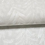 Z66813 Floral beige off white cream plants branches leaves textured modern wallpaper 3D
