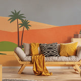 Z70756 Desert Landscape Marrakech Panel Wallpaper 