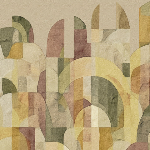 Z70759 Tadelak Geometric Marrakech Panel Wallpaper