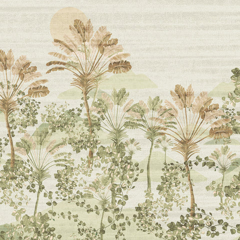 Z70764 Menara Tropical Marrakech Panel Wallpaper 