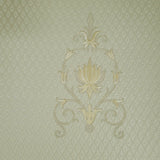 Z72019 Embossed Beige gold metallic small diamonds textured Victorian damask Wallpaper