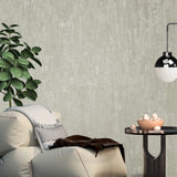 Z76019 Cement taupe gray plain faux concrete plaster textured contemporary wallpaper 3D
