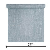 Z76047 Grayish sky stone blue plain faux concrete textured contemporary wallpaper rolls
 
