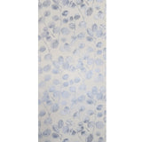 Z77509 Off White silver- blue eucalyptus trail leaves faux fabric textured Wallpaper 3D
