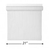 Z77514 Pearl satin off white faux fabric vertical stripes textured lines wallpaper roll