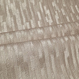 Z77515 Copper Rose gold metallic faux fabric vertical stripes textured lines wallpaper