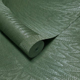 Z77517 Hunter dark green swirled circles faux plaster textured contemporary Wallpaper
