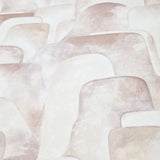 Z77537 Patchwork Sculptured distressed nude pink cream faux Concrete Textured wallpaper