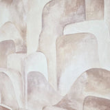 Z77537 Patchwork Sculptured distressed nude pink cream faux Concrete Textured wallpaper