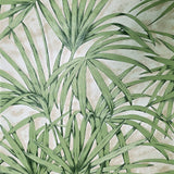 Z77543 Floral tropical modern beige cream green palm leaves textured wallpaper rolls 3D
