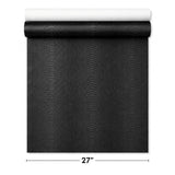 Z81034 Animal vinyl modern Charcoal black faux snake piton skin Textured Wallpaper roll