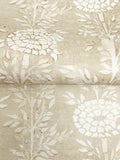 ZA8018 French Marigold Taupe Gold Wallpaper