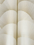ZA8021 Morning Shell Cream Gold Wallpaper