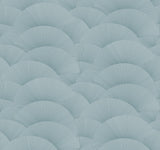 ZA8025 Morning Shell Blue Wallpaper 