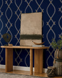 ZA8032 Ellena Navy Wallpaper