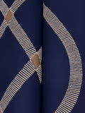 ZA8032 Ellena Navy Wallpaper