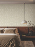 ZA8034 Ellena Beige Wallpaper