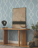 ZA8035 Ellena Blue Wallpaper