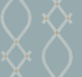 ZA8035 Ellena Blue Wallpaper