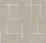 ZA8052 Malia White Taupe Wallpaper