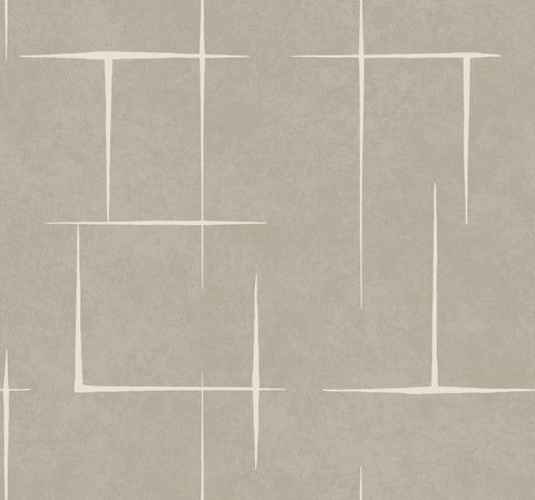 ZA8052 Malia White Taupe Wallpaper