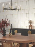 ZA8053 Malia Gold White Wallpaper
