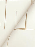 ZA8053 Malia Gold White Wallpaper