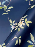 ZA8071 April Blossom Navy Wallpaper 