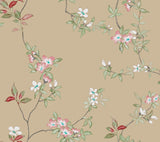 ZA8073 April Blossom Sand Wallpaper