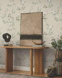 ZA8075 April Blossom Taupe Wallpaper