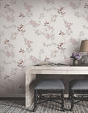 ZA8076 April Blossom Cream Wallpaper