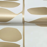 ZM2803 Sculpted Vines Gold Wallpaper 