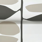 ZM2804 Sculpted Vines Carbon Linen Wallpaper