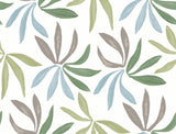ZM2813 Little Garden Alpine Sky Silver Wallpaper