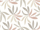 ZM2814 Little Garden Nude Blush Wallpaper