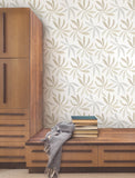 ZM2815 Little Garden Neutral Pearl Wallpaper