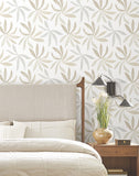 ZM2815 Little Garden Neutral Pearl Wallpaper