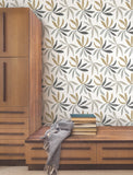 ZM2816 Little Garden Graphite Gold Wallpaper
