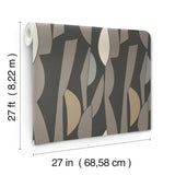 ZM2826 Balance Carbon Graphite Wallpaper