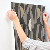 ZM2826 Balance Carbon Graphite Wallpaper