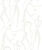 ZM2833 Joyful Dancers Pearl Wallpaper