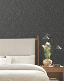 ZM2842 Vermillion Coast Carbon Black Wallpaper