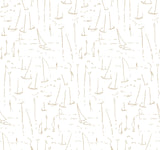 ZM2845 Vermillion Coast Gold Wallpaper