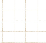 ZM2853 La Vitre Plaid Gold Wallpaper
