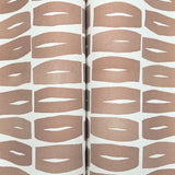 ZM2861 Modernist Motif Terracotta Wallpaper